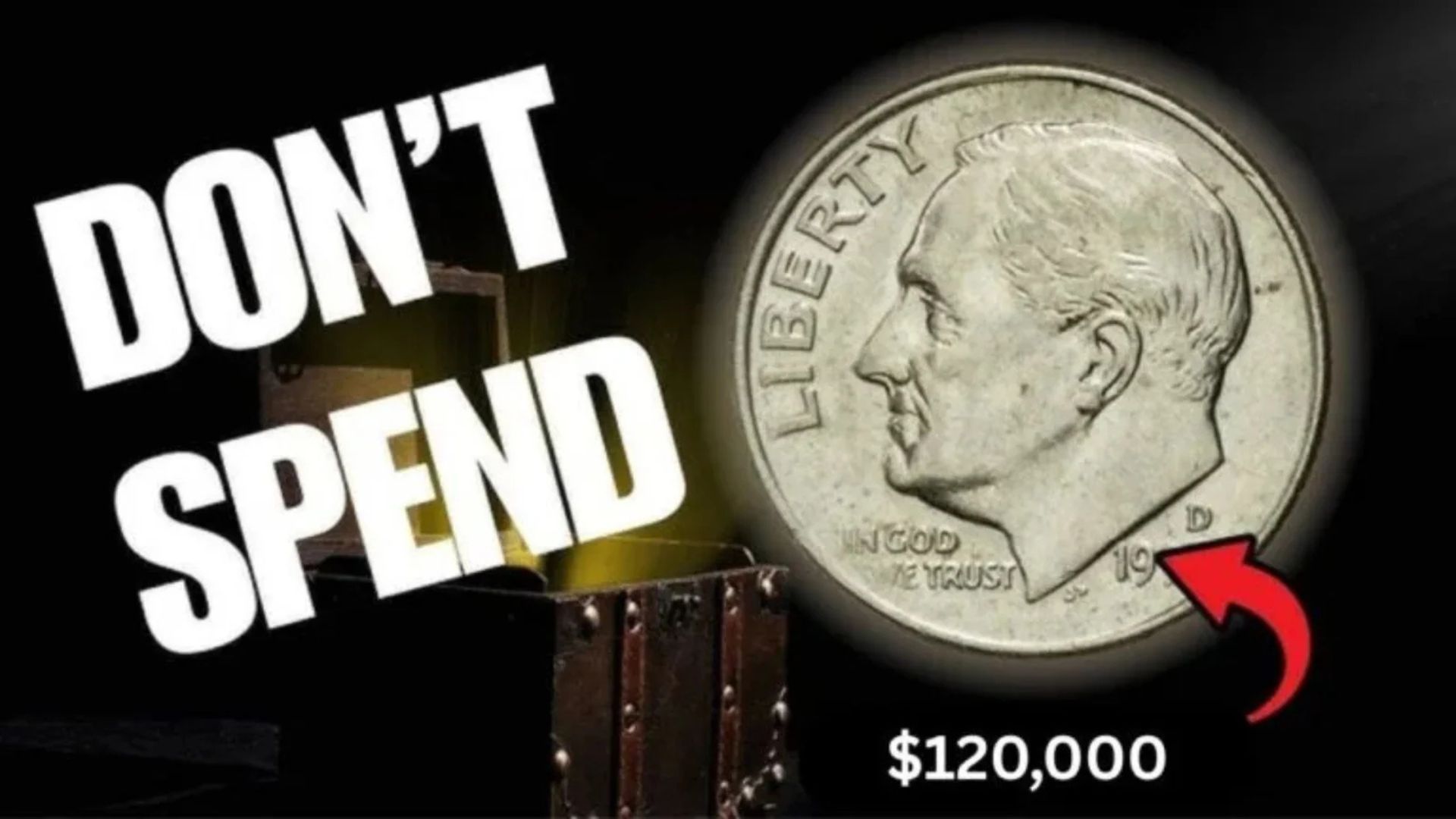 Rare Roosevelt Dime, Roosevelt Dime Value, $120,000 Roosevelt Dime, Valuable US Coins, Rare Dimes, Coin Collecting, Silver Dimes, Mint Condition Coins, Rare Coin Stories, Roosevelt Dime Worth